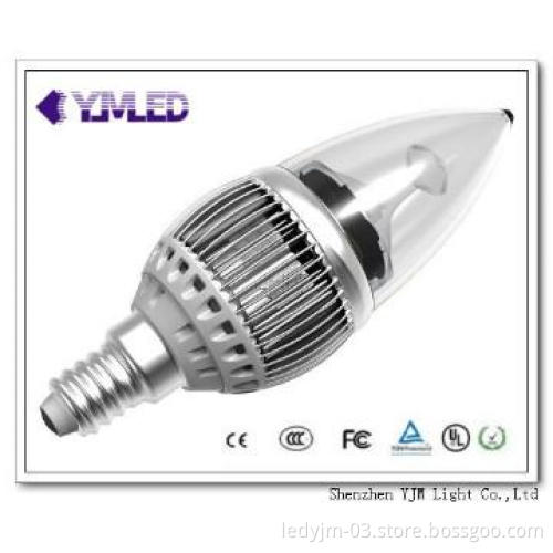 E14 LED Candle Lamps 4W,UL/CEwith 3 years warranty